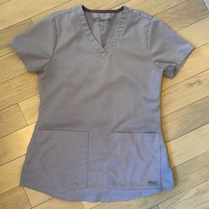 Grey’s Anatomy grey scrub set size XS